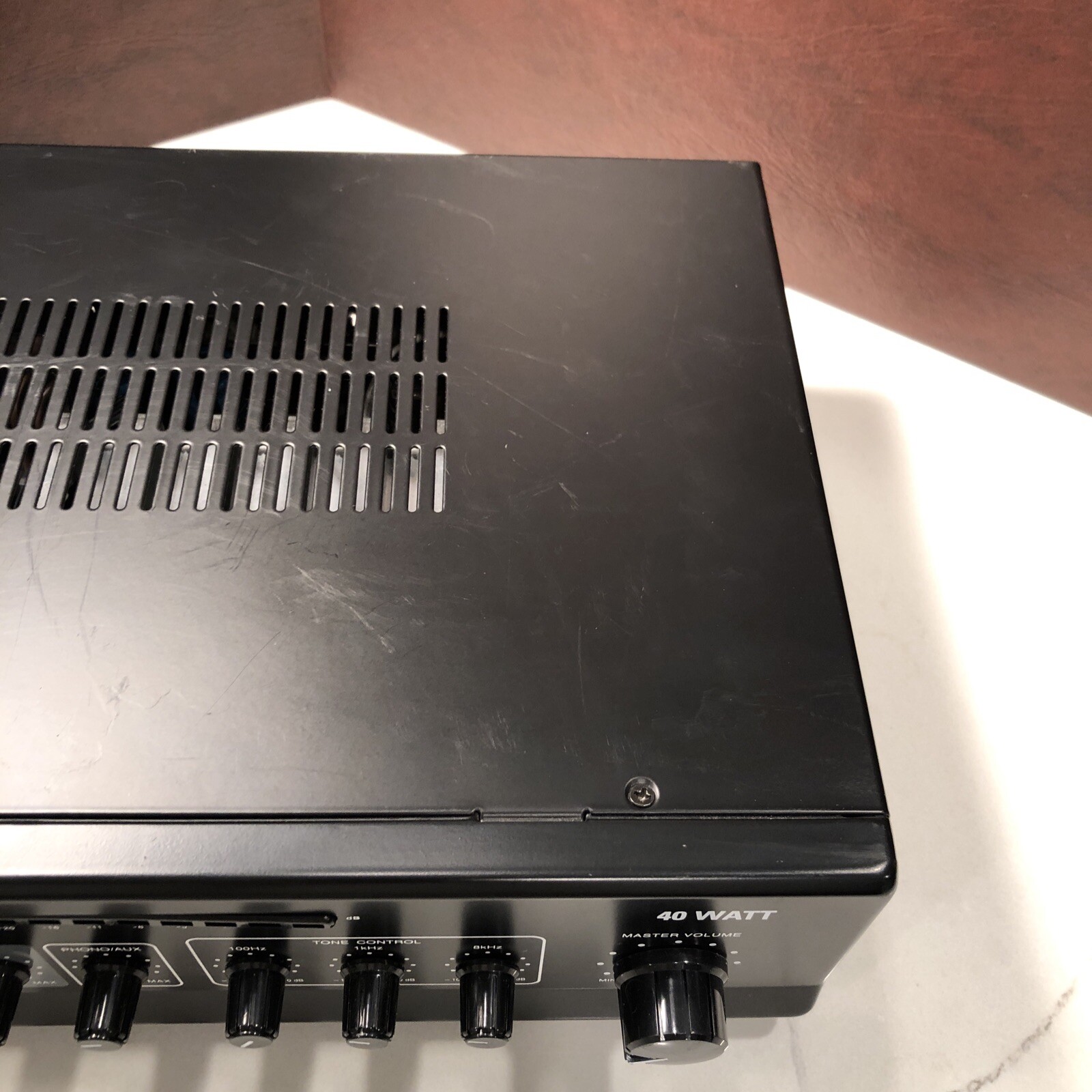 Radio Shack PA Amplifier 40 Watt Tone control 32-2054