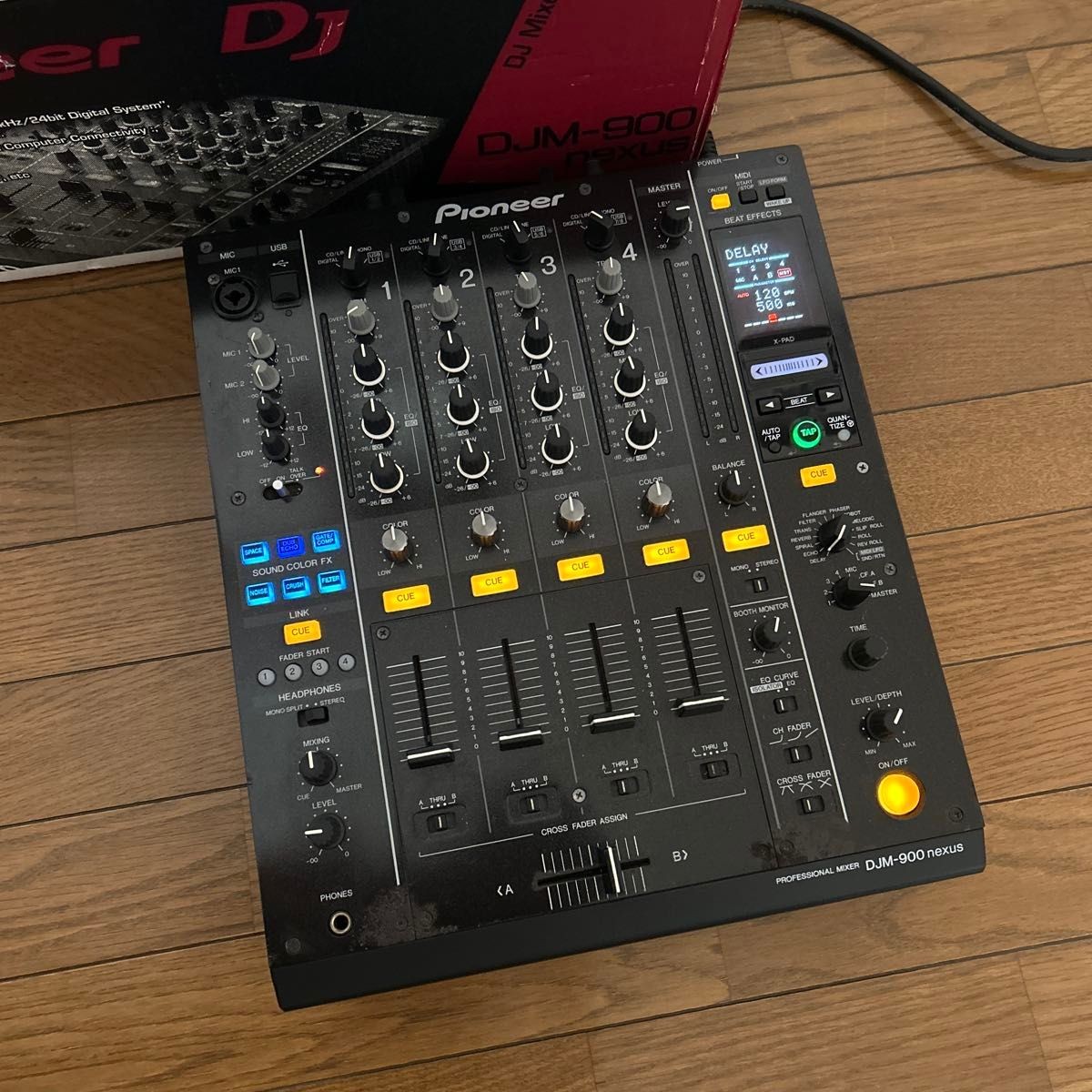 Pioneer DJM-900NEXUS DJ Mixer Tested w/ Original Box Japan