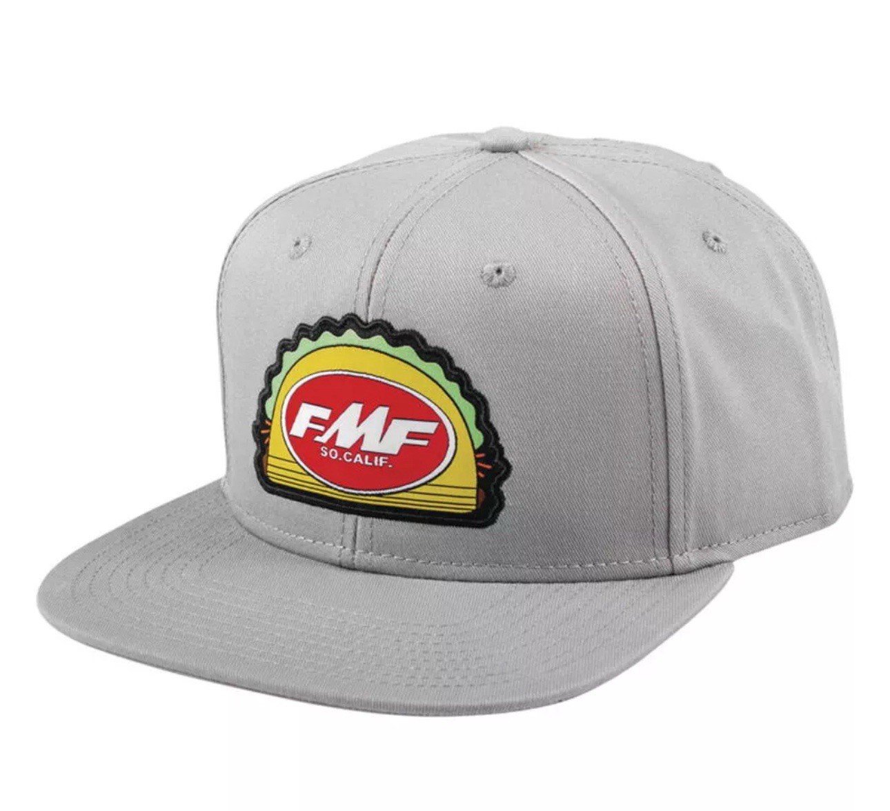 FMF Racing Men's Taco Two Day Snapback Hat Gray