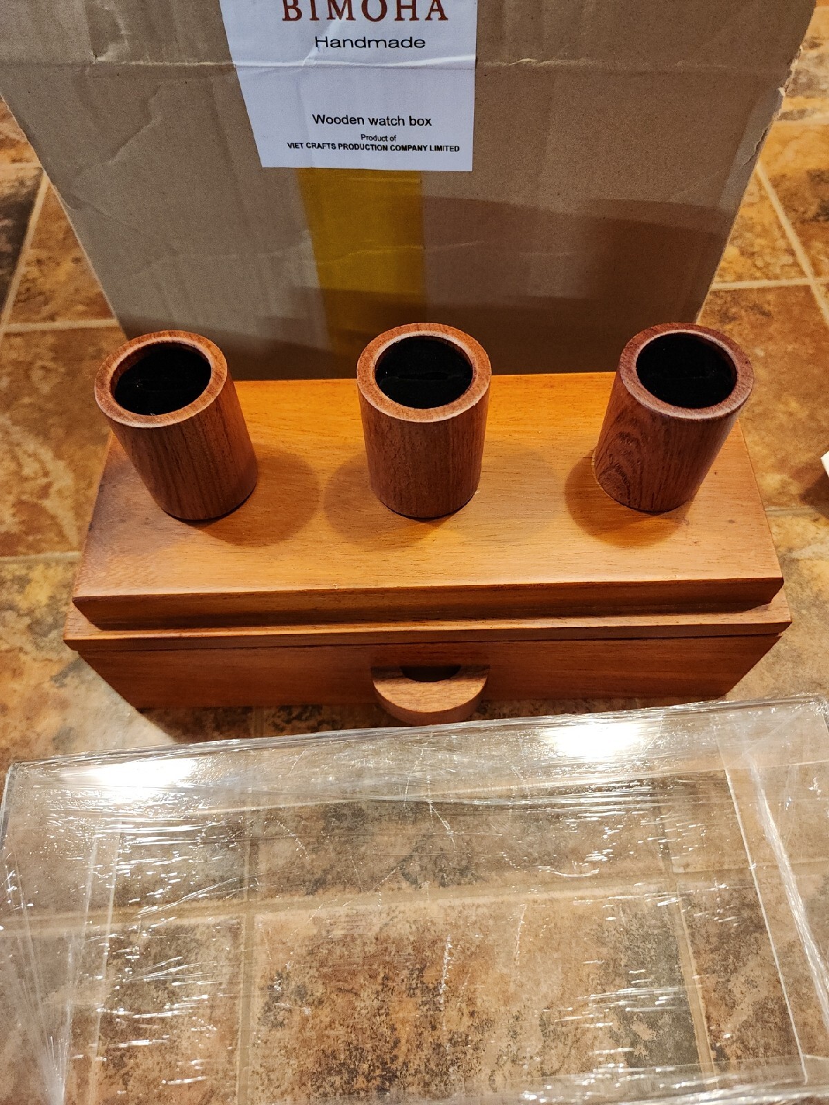 BIMOHA Wooden Watch Box