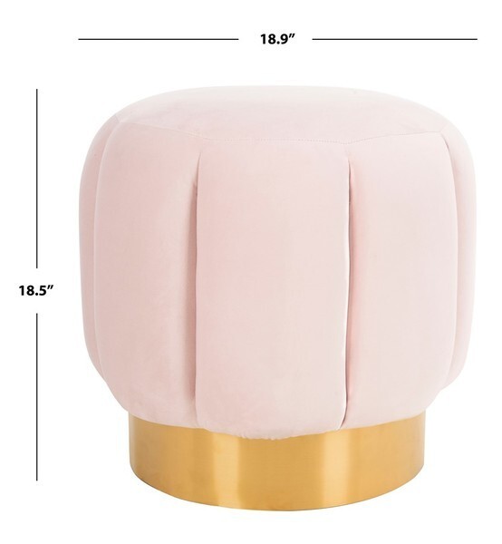 Safavieh Maxine Channel Tufted Otttoman, Reduced Price 2172723587 SFV4707A