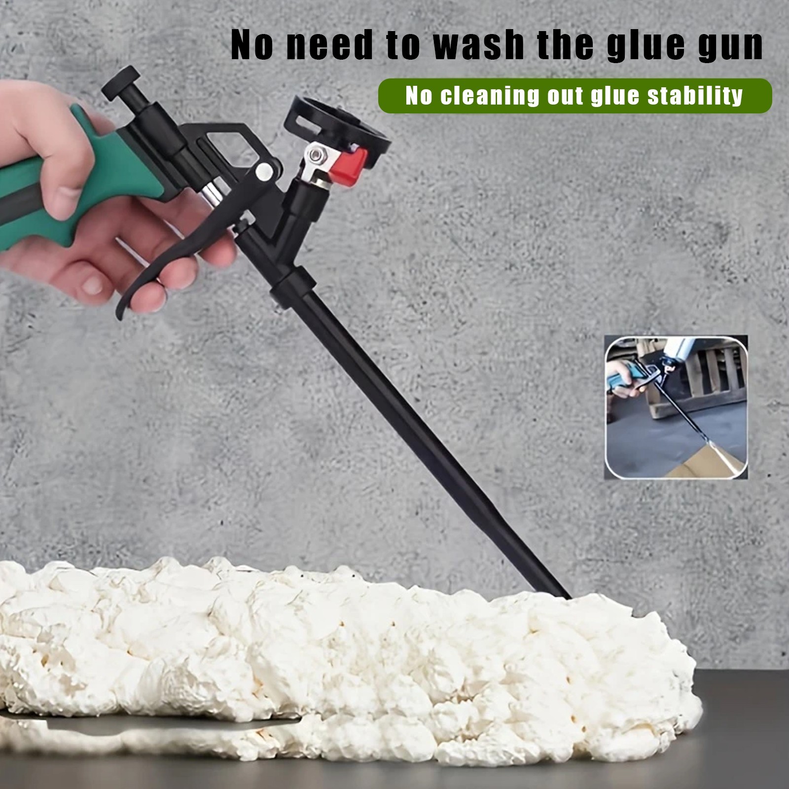 Alloy Foam Expanding Sealant Spray Gun Foam Sealant Airbrush Applicator Tool Gun