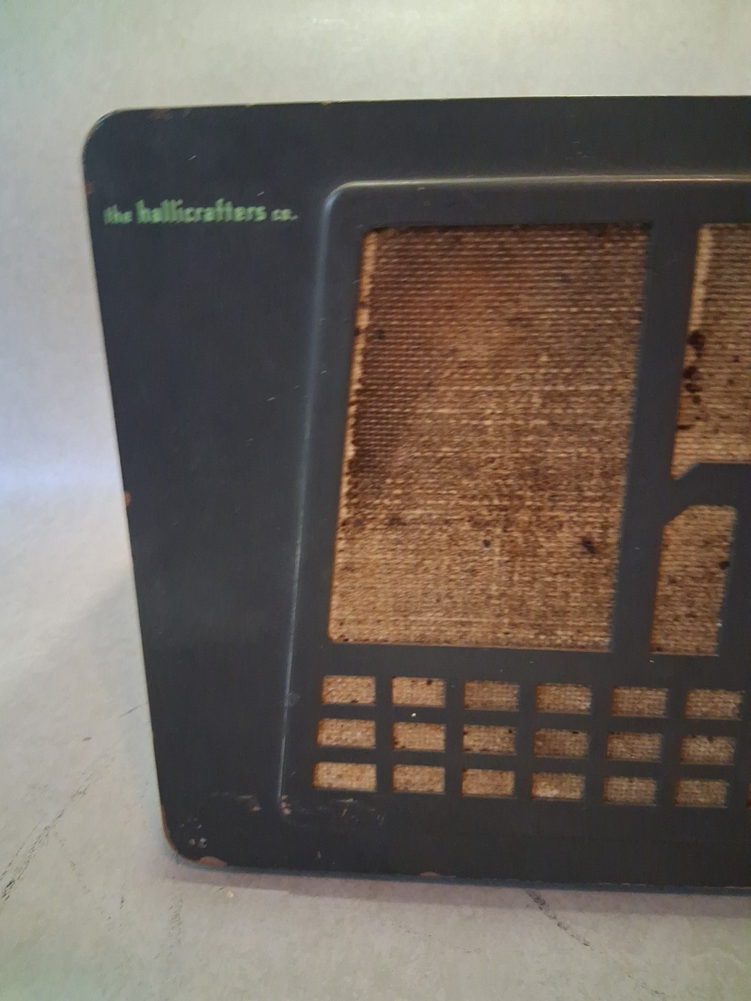 Vintage Hallicrafters Model R-46 Speaker - Untested As Is