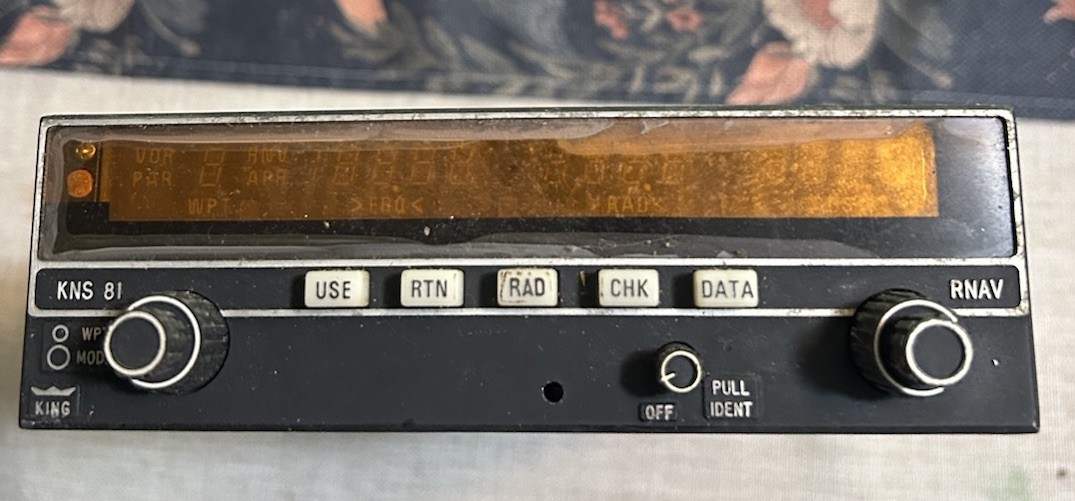 BENDIX KING KNS 81 NAV COMPUTER 066-4010-00 Unknown Condition
