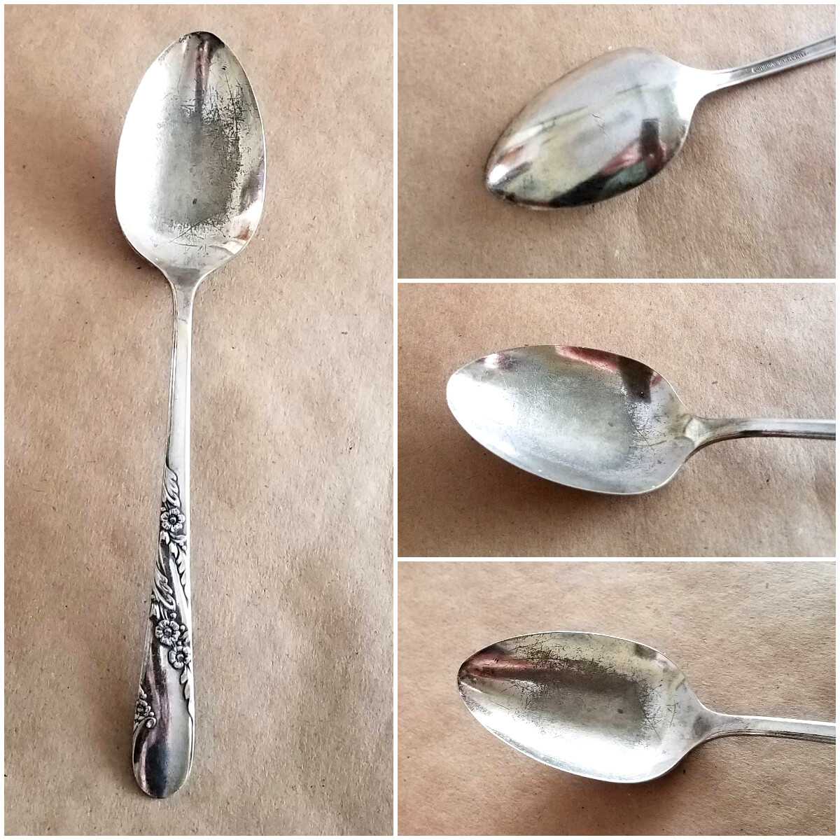 1950 BRIDAL WREATH Silverplate Flatware, Floral Silverware, Replacements, Dining