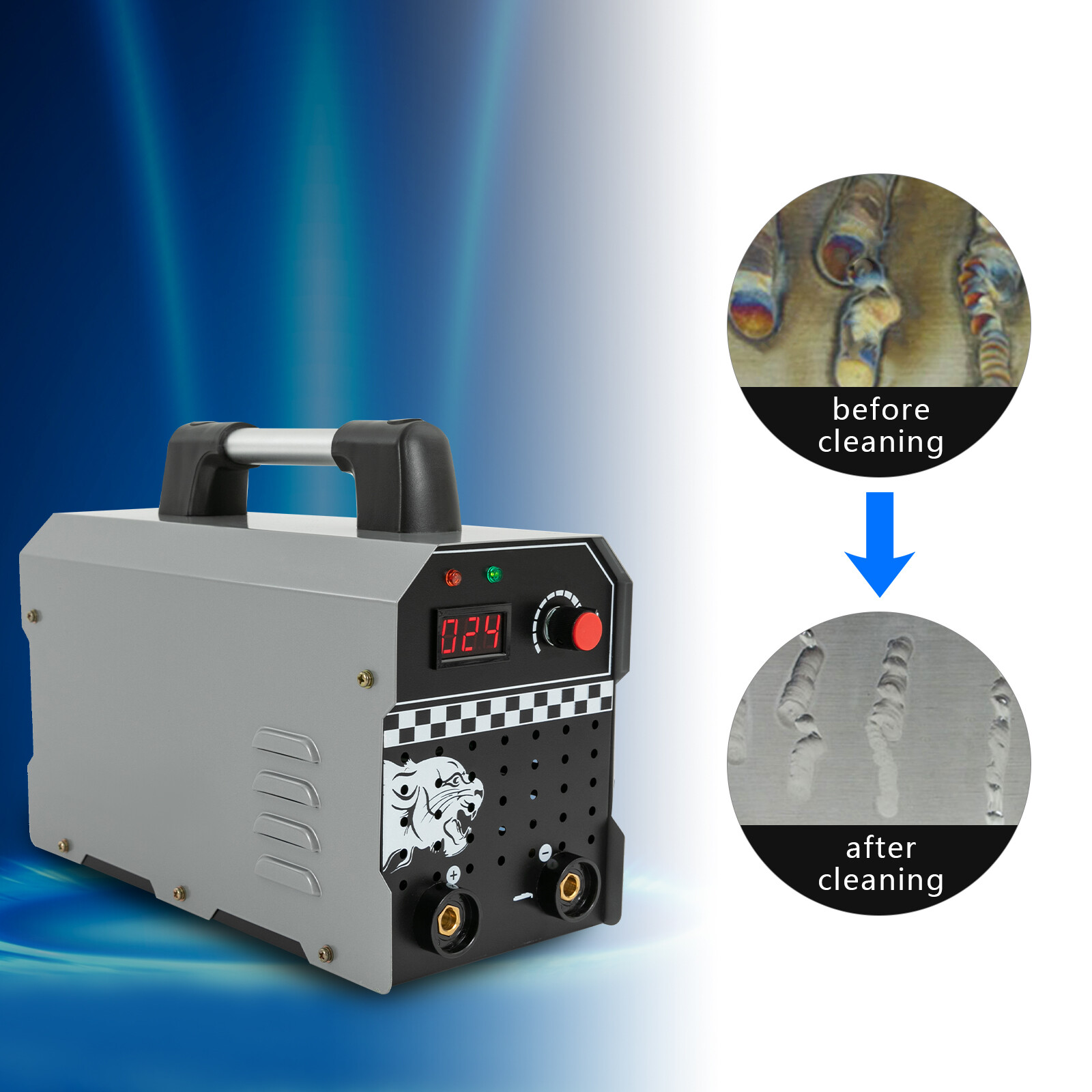 1000W Welding Bead Processor Weld Cleaning Machine For Metal/arc/laser Welding