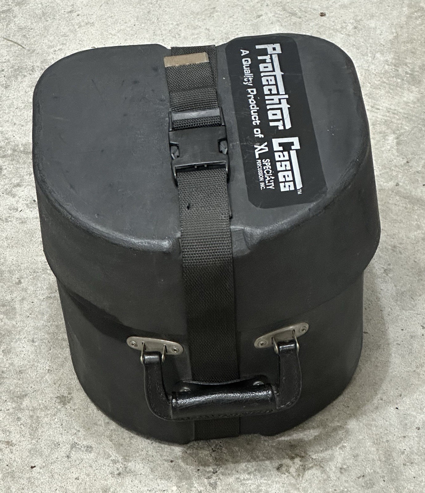 Vintage Protechtor Cases 9”  Classic HARD Drum Case with Handle