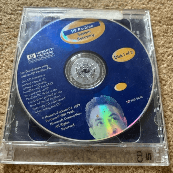 HP Pavilion User’s Guide & Recovery Software 1999