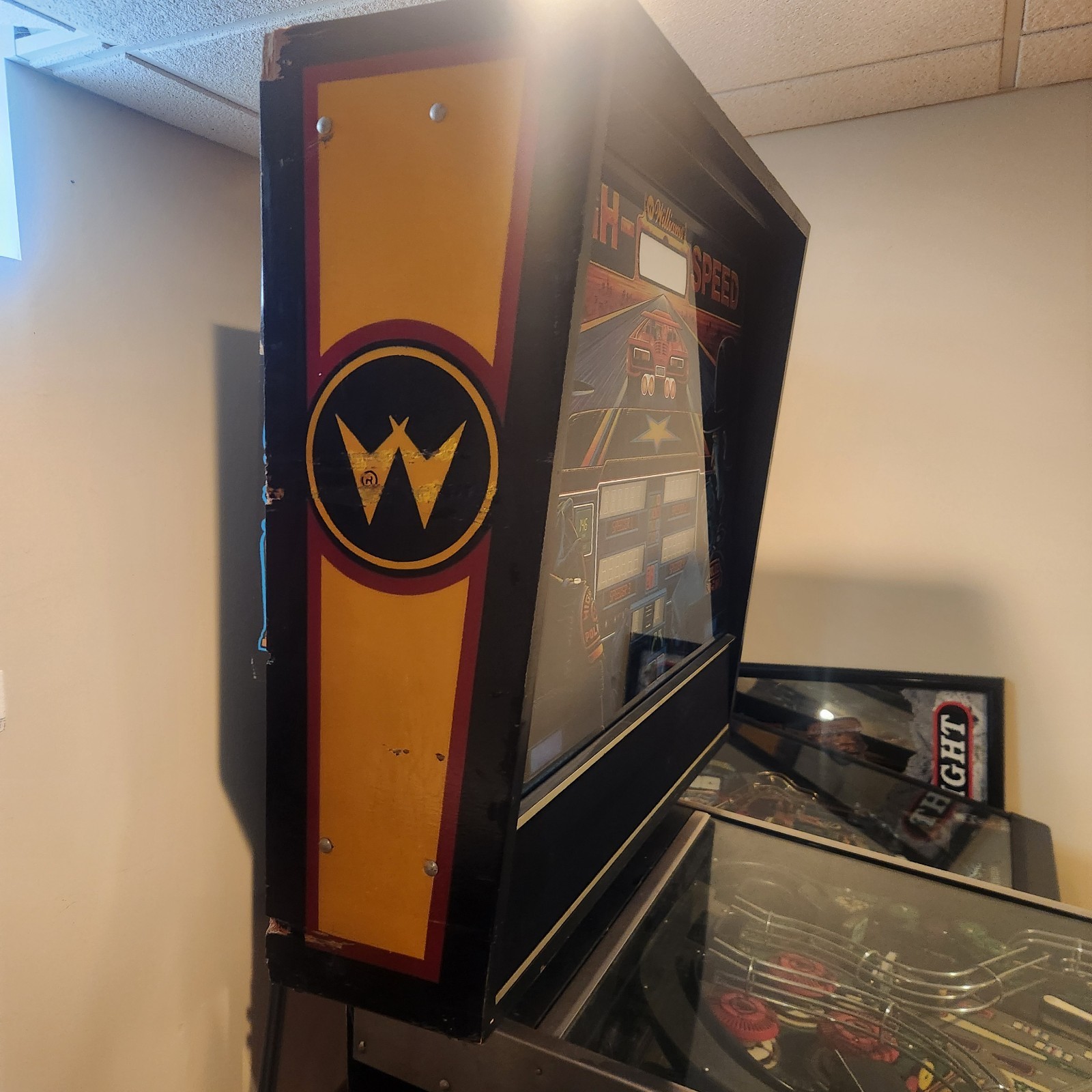 HIGH SPEED Pinball Machine - Williams 1986