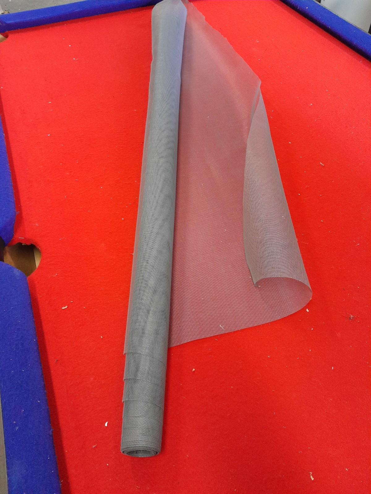 Gray Fiberglass Window Screen Roll for Home Windows