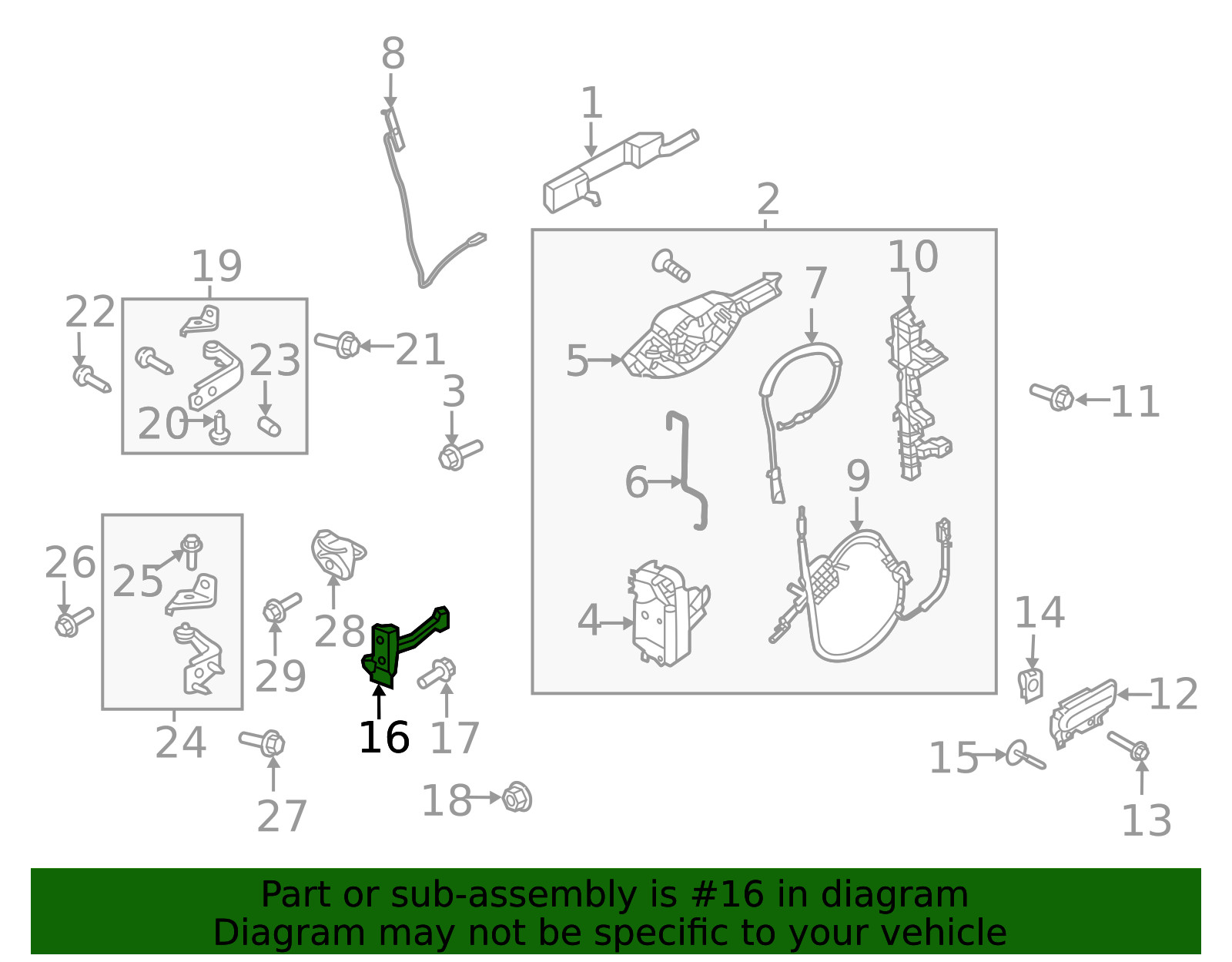 Genuine Ford Check Arm ML3Z1623552A
