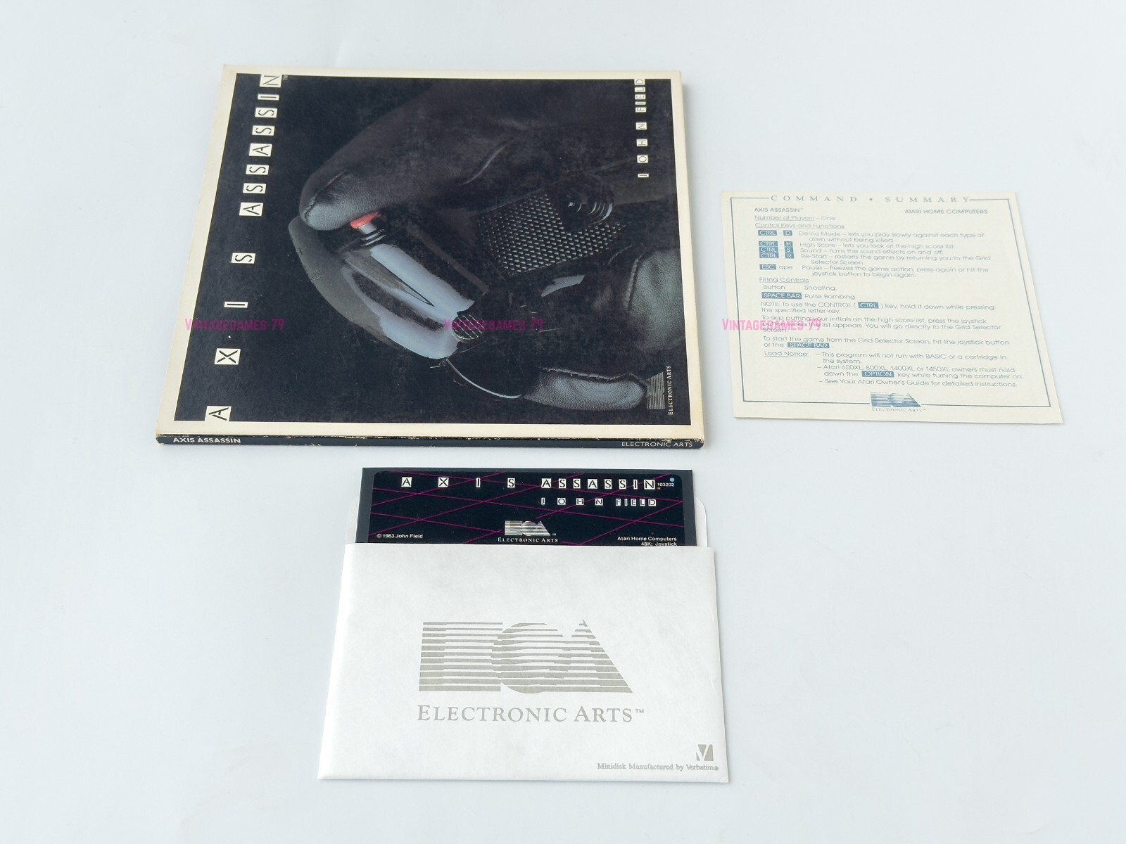 Axis Assassin - Electronic Arts - 1983 / Atari 8-bit