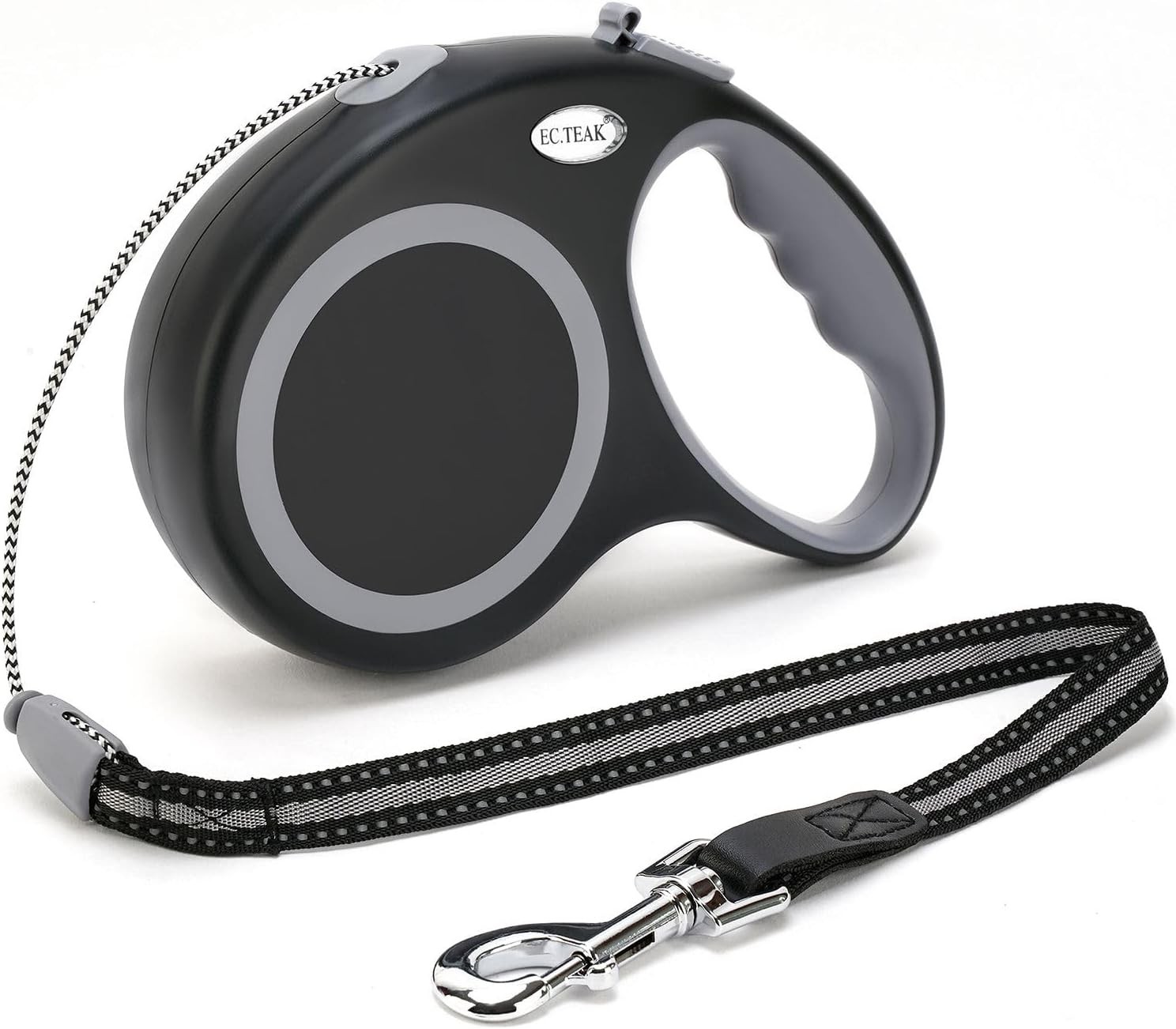 EC.TEAK Retractable Dog Leash, 30 FT Dog Walking Leash for Medium Large Dogs up