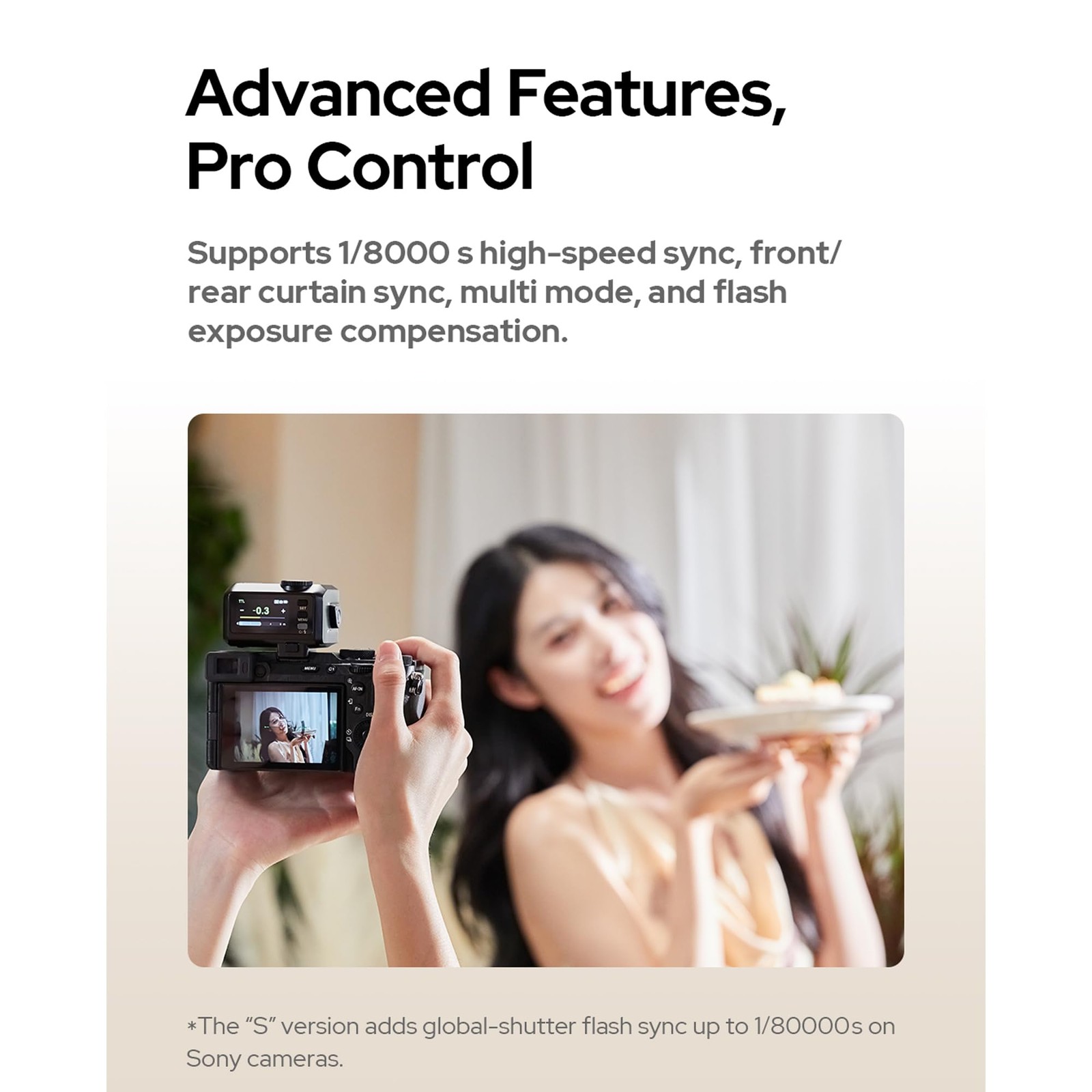 GODOX iT30 Pro TTL mini TTL Wireless Camera Flash 2.4G Wireless for Sony Camera