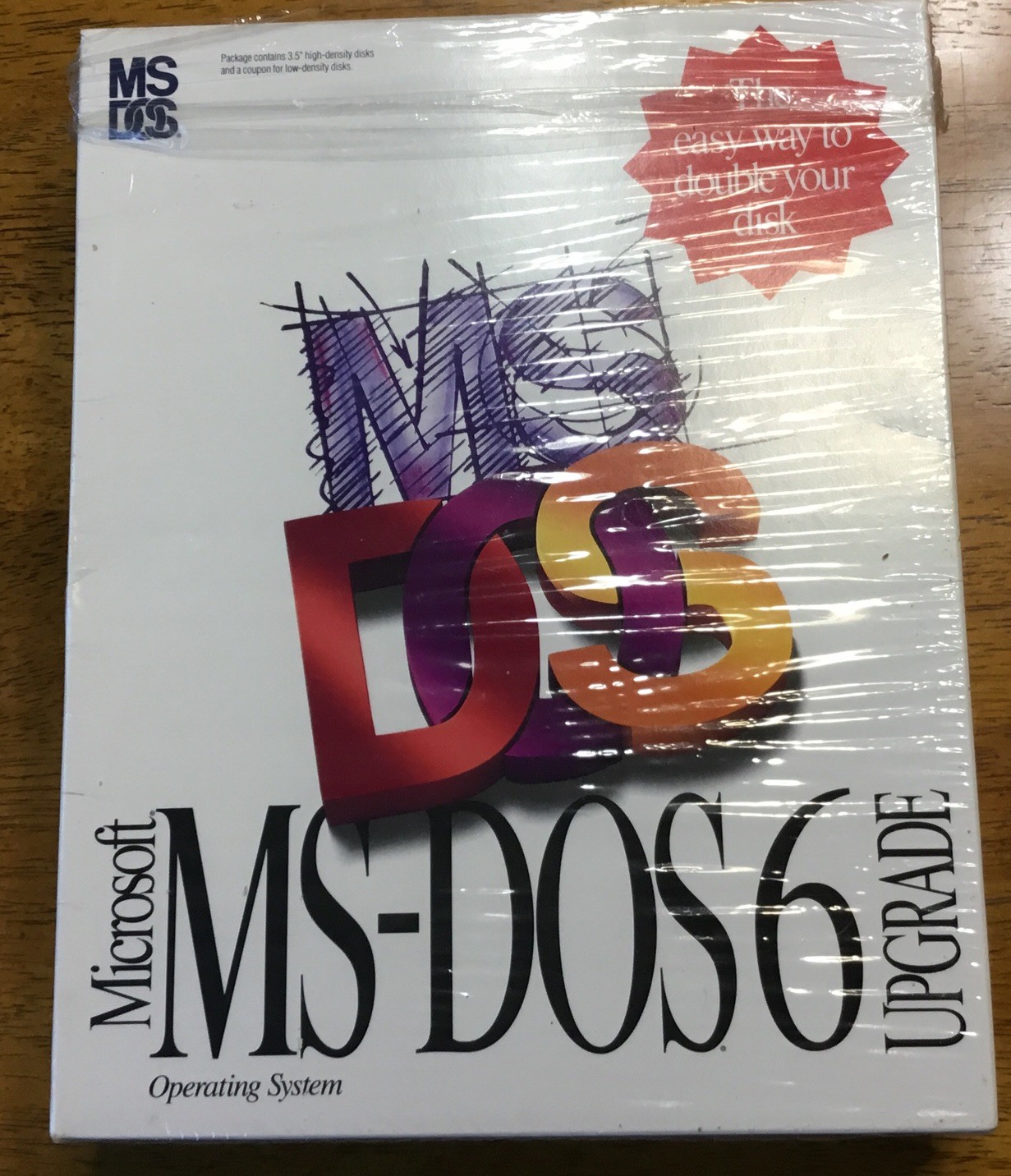 Microsoft MS-DOS 6.2 Step-UP Upgrade from MS-DOS 6.0 to 6.2
