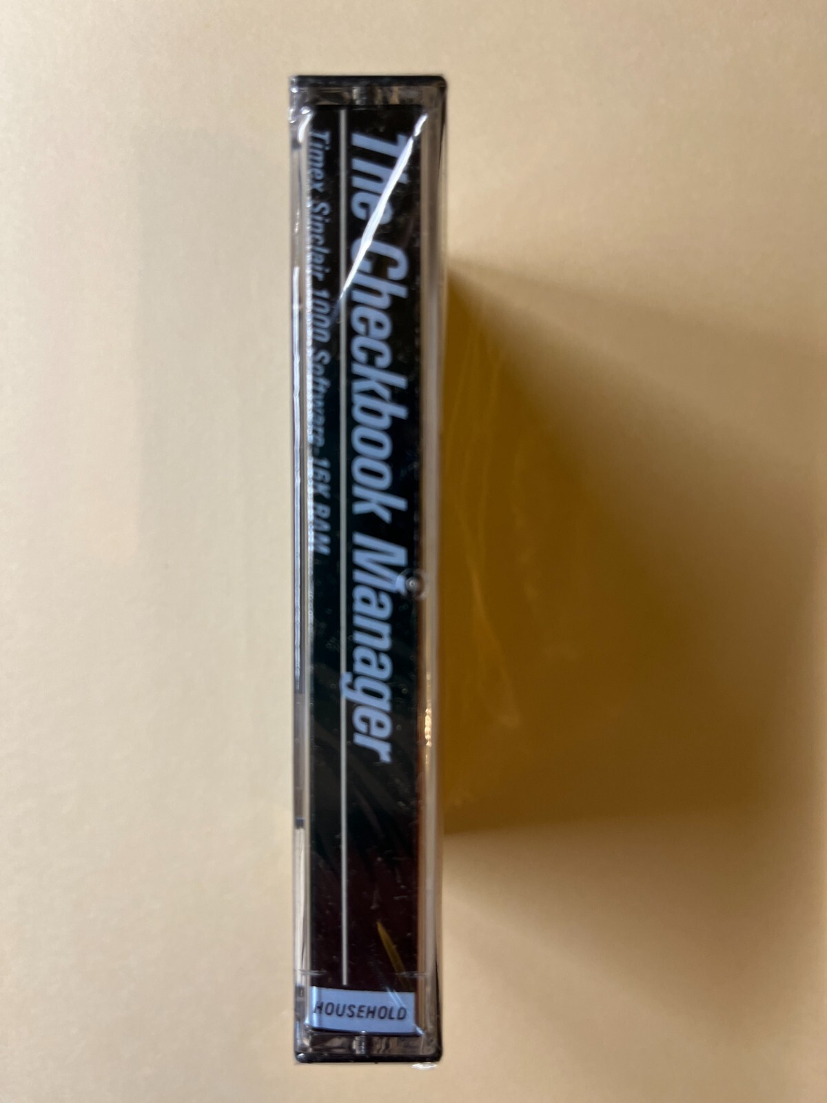 THE CHECKBOOK MANAGER - TIMEX TS1000 / ZX81 - Original Shrink-wrap