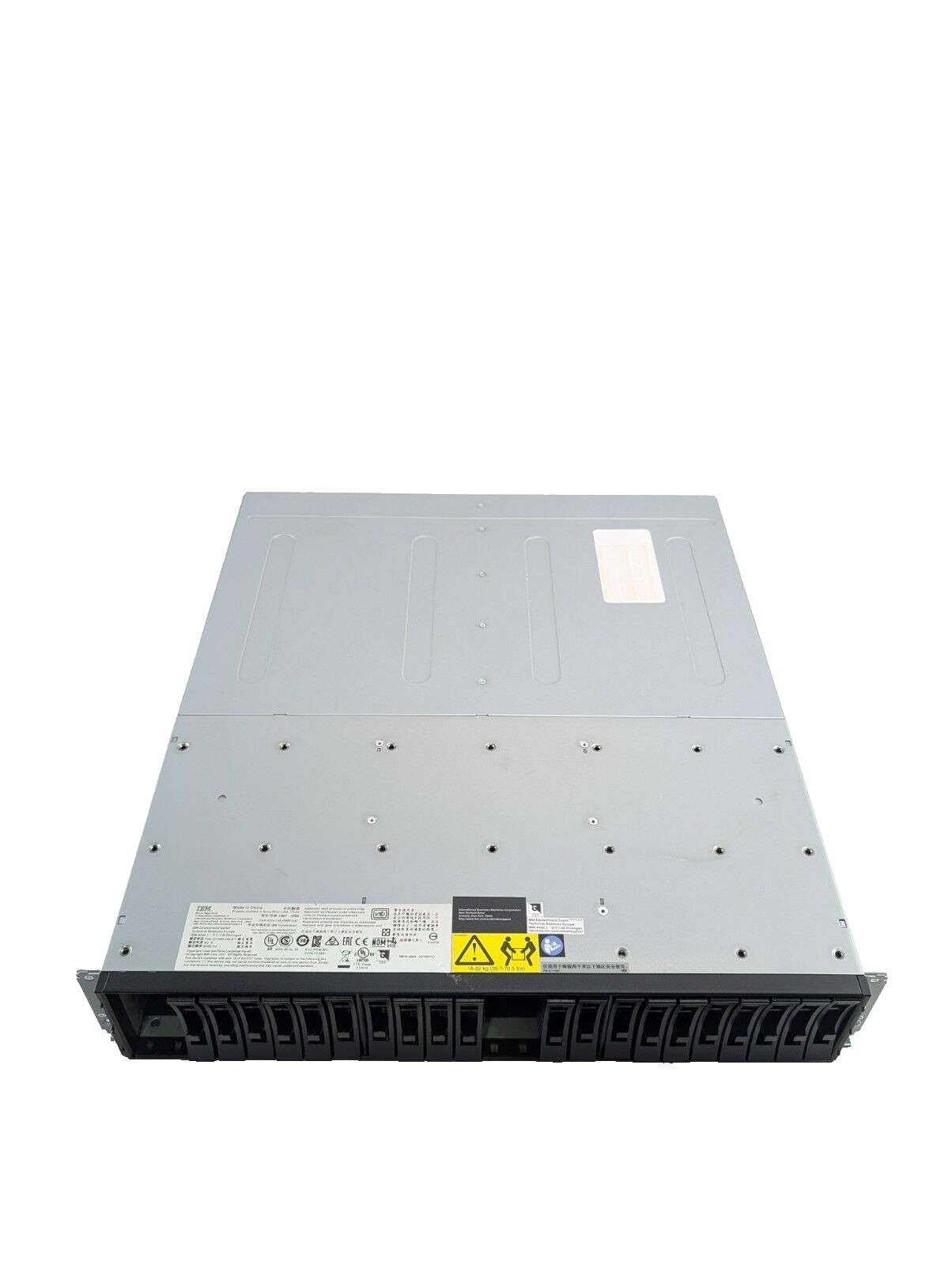 IBM FC 5887 Enclosure 98Y3807 00E6077 20x Empty Caddies *UNUSED*