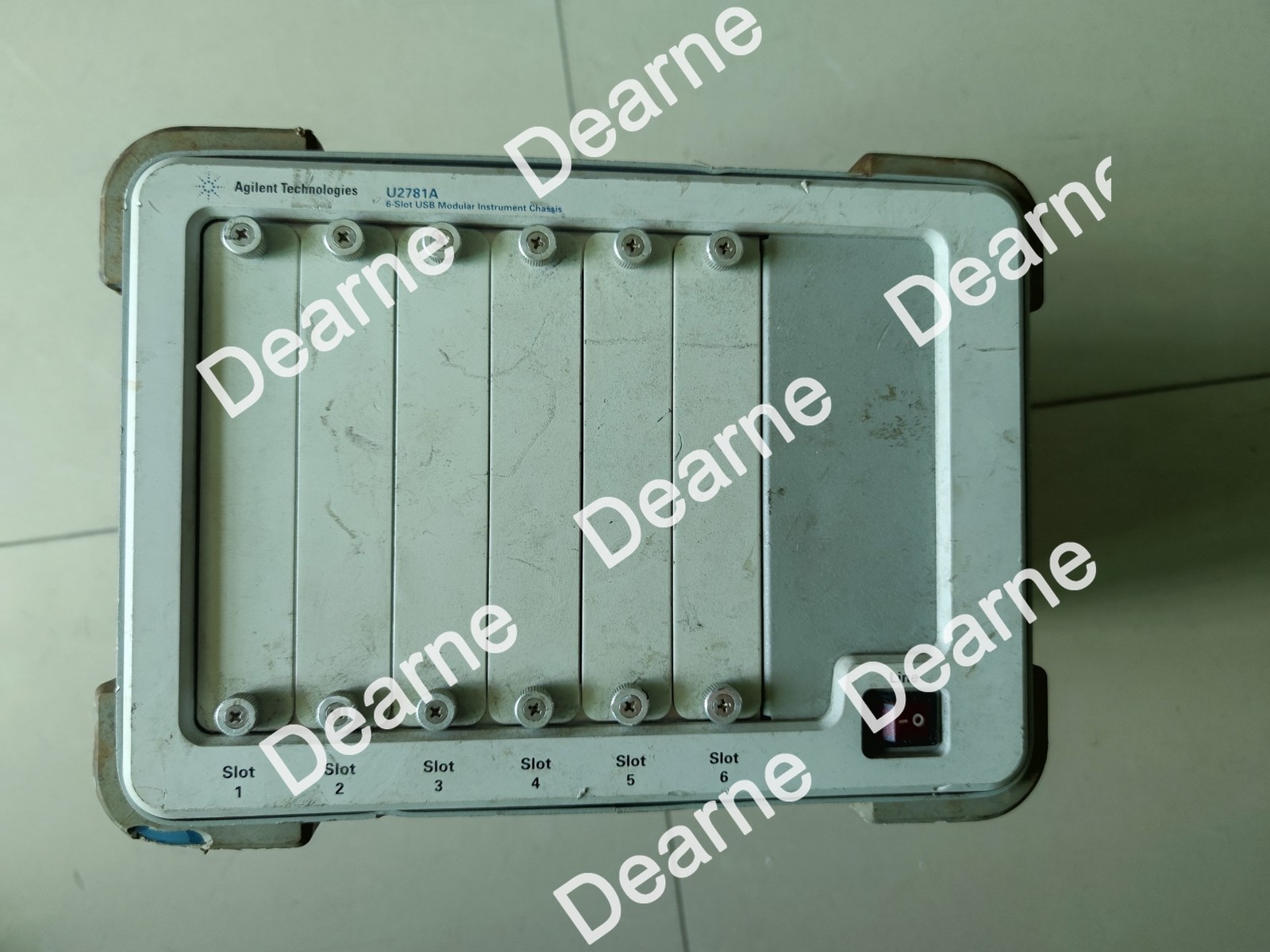 Agilent u2781ausb modular chassis with two u2541a data acquisition modules