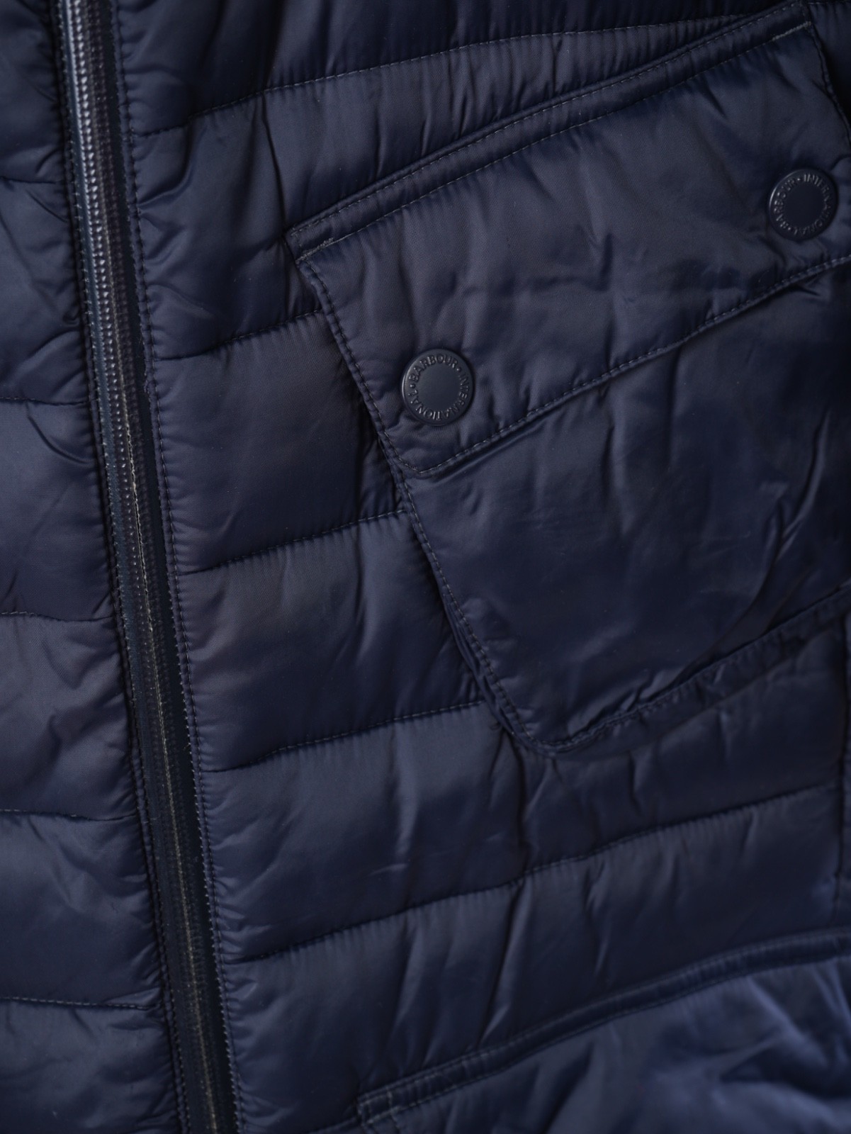 Barbour International Ouston Hooded Quilt Jacket