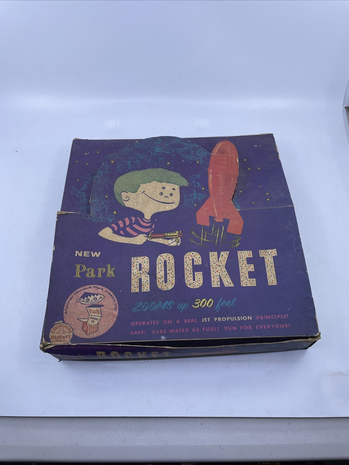 Vintage 1960s New Park's  Rocket with Box Used