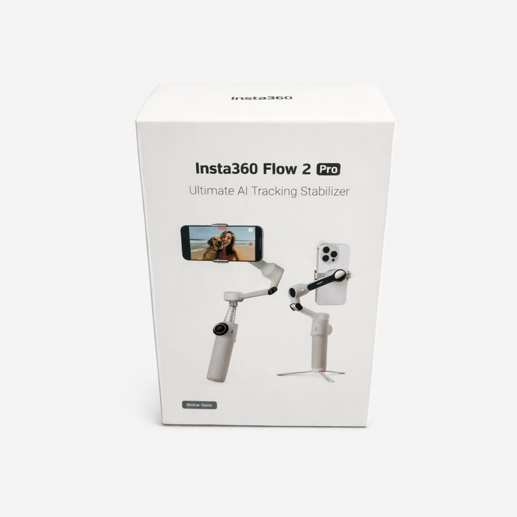 Insta360 Flow 2 Pro Ultimate AI Tracking Smartphone Stabilizer Gimbal Stone Gray