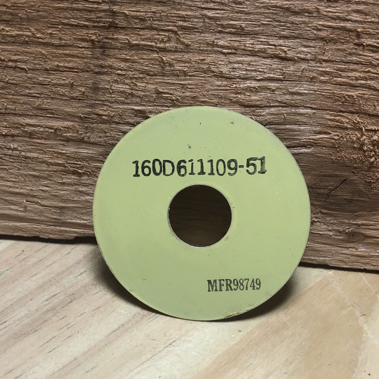 NOS Aviation Aircraft Part - P/N# 160d611109-51 MFR98749 Flat Washer