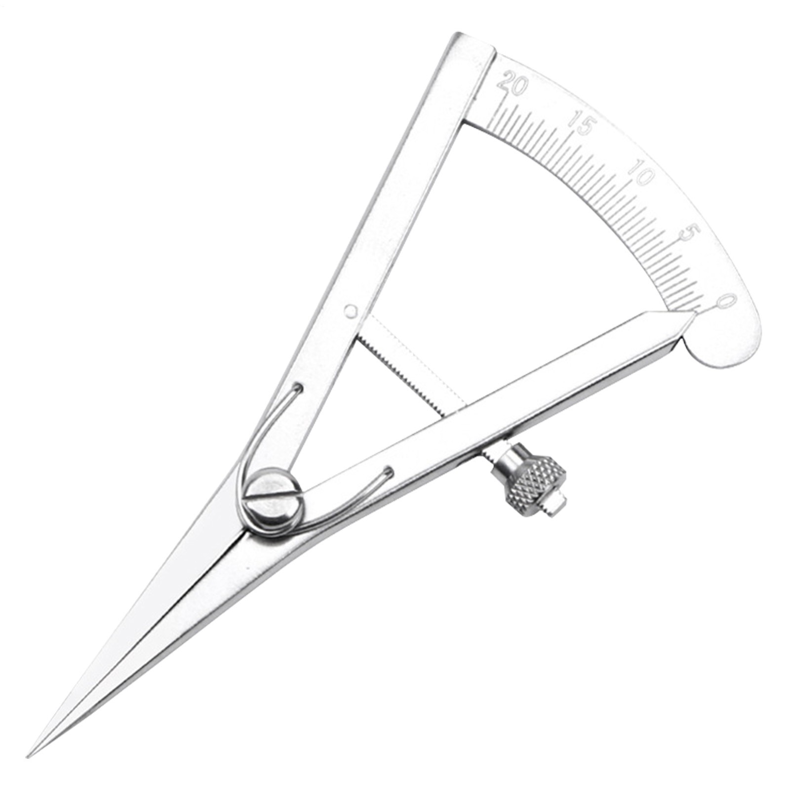 Leather Compass Adjustable Scribing Marking Gauge Lockable Divider Wing Creaser