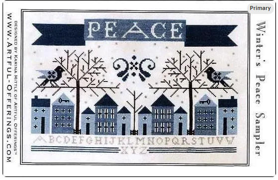 Winter's Peace Sampler, Artful Gatherings, 10% off