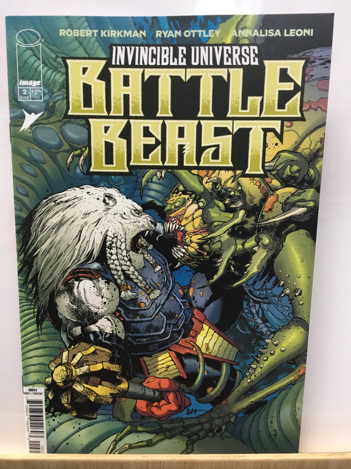 Battle Beast #2 variant NM Doug Mahnke 2025