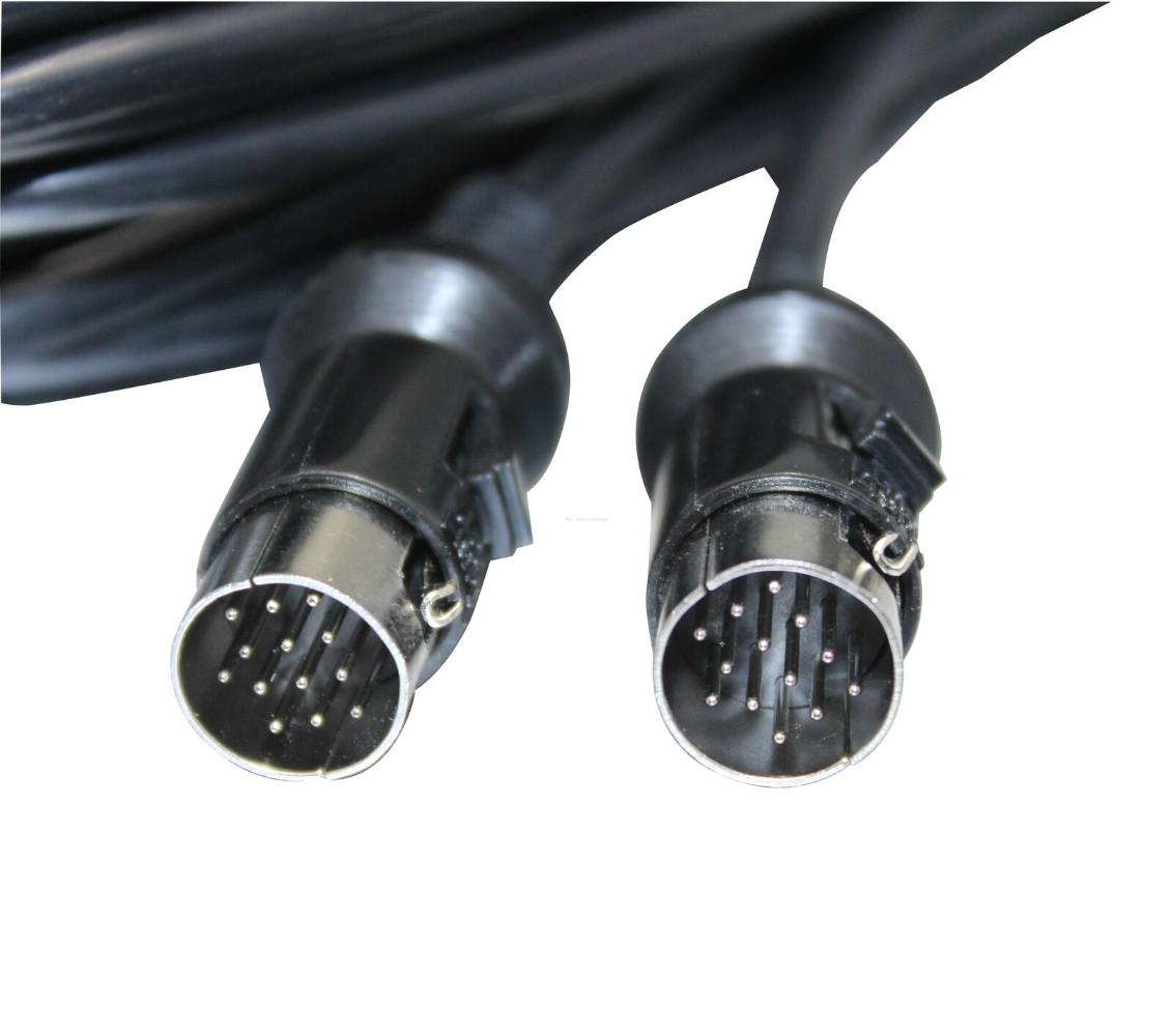 Car Audio Cable Male To Male 5/10/20/30FT Roland with Lock for KENWOOD