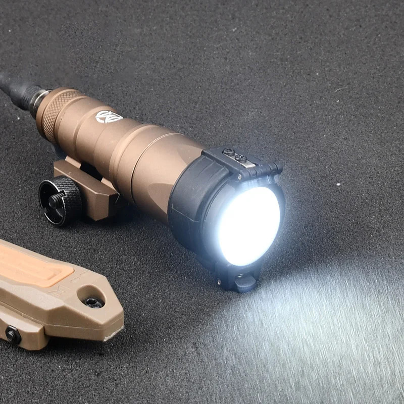 Tactical Flashlight Diffuser Head Cover for M300B M600B M300C M600C Scout Lights