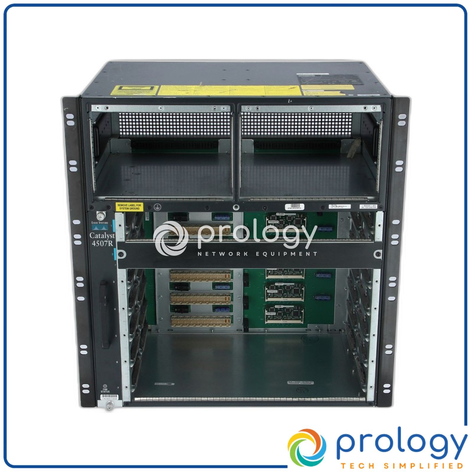 Cisco WS-C4507R 7 Slot Chassis Switch w/WS-X4597 Fan and Rack Ears 1YrWty TaxInv