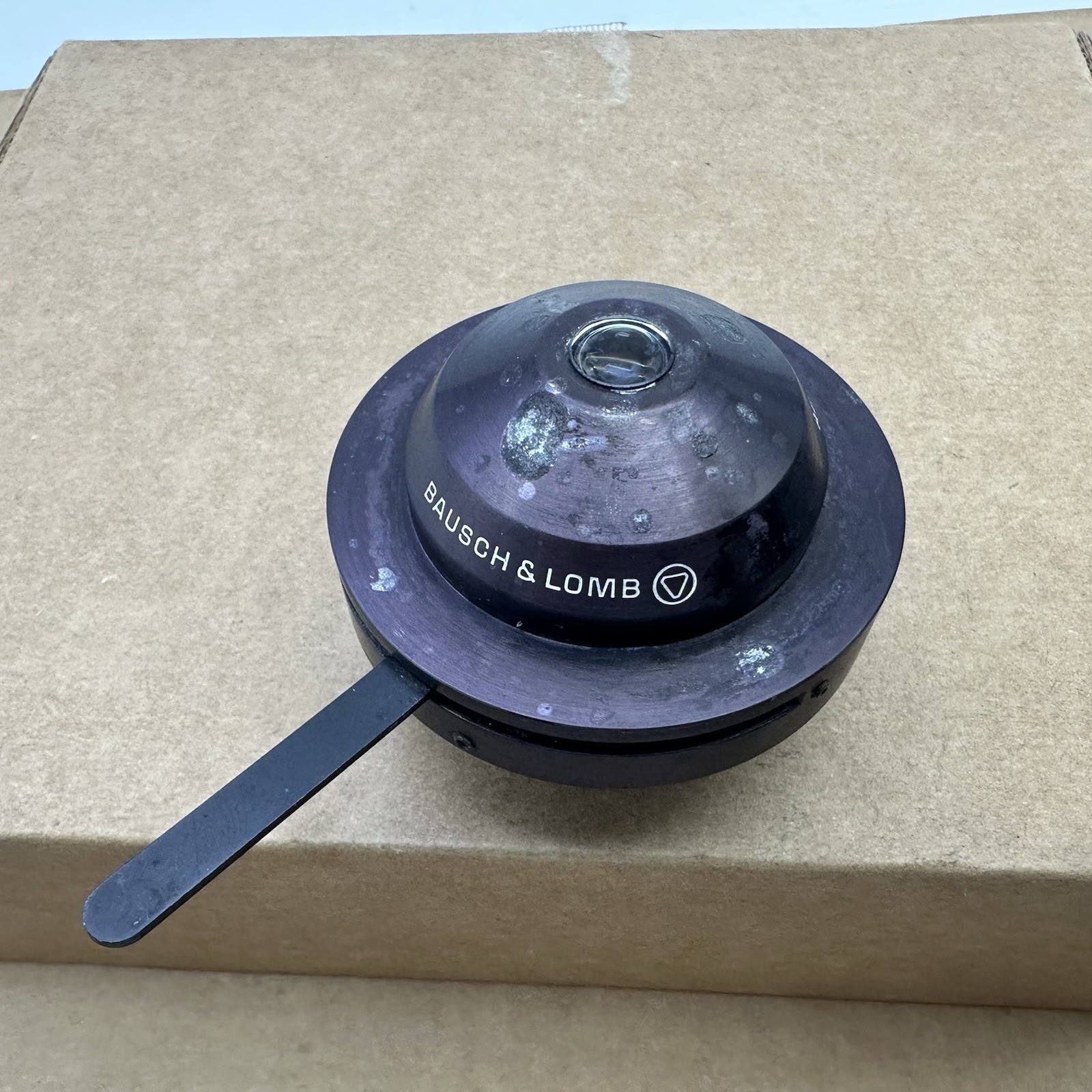 Bausch & Lomb Balplan ABBE 1.25 N.A. 31-55-13 Microscope Condenser  See Pics
