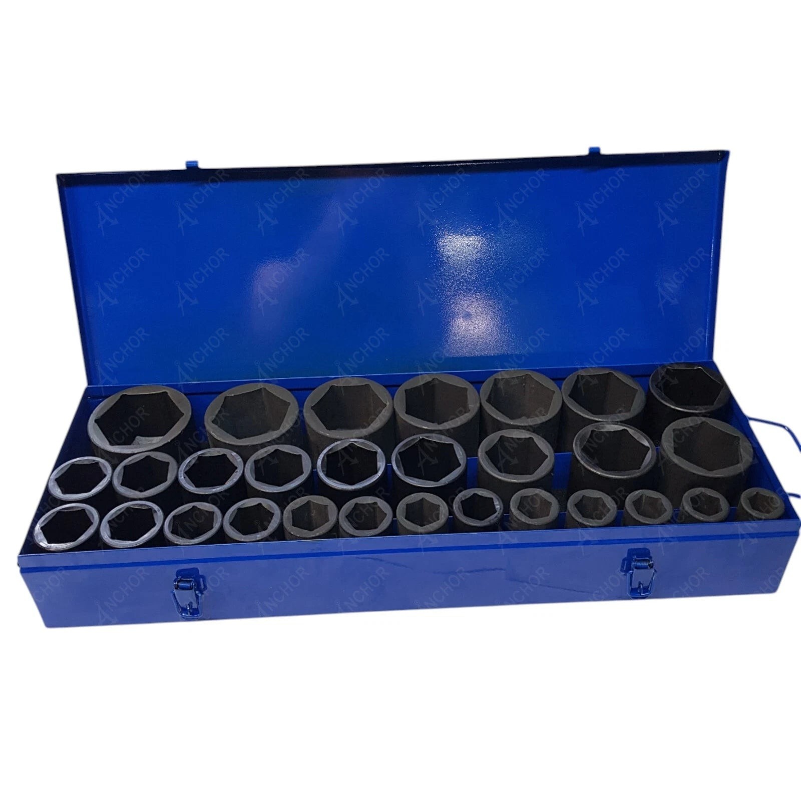 33pc 3/4 Drive Deep Impact Socket Set 19-65mm 6 Point 90mm 7609