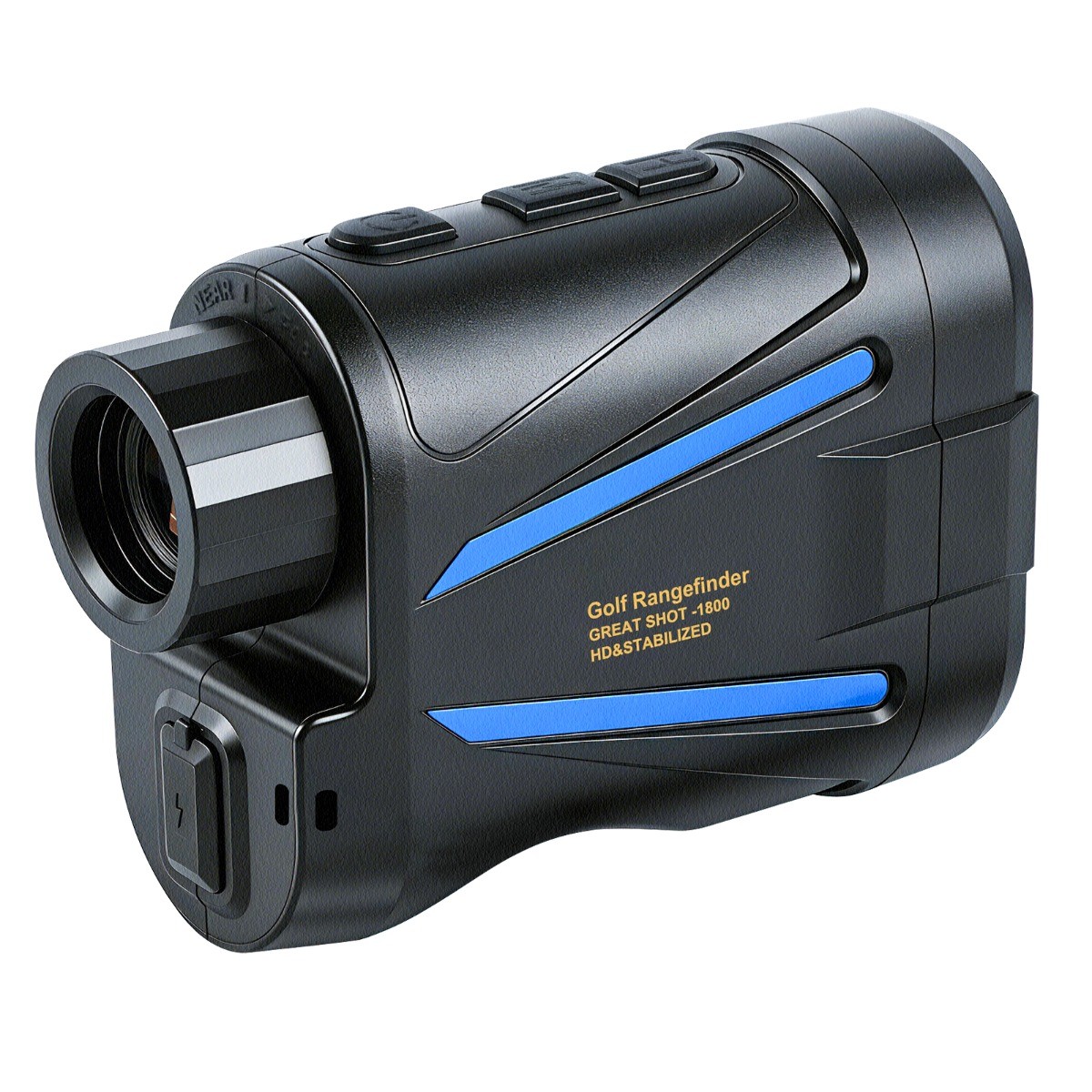 2187 Yard Golf Rangefinder, 6x Magnification, High-Precision Slope Mode Scanning