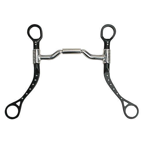 Myler Bits Myler Flat Shank 5in Forward Tilted Port Bit 5in
