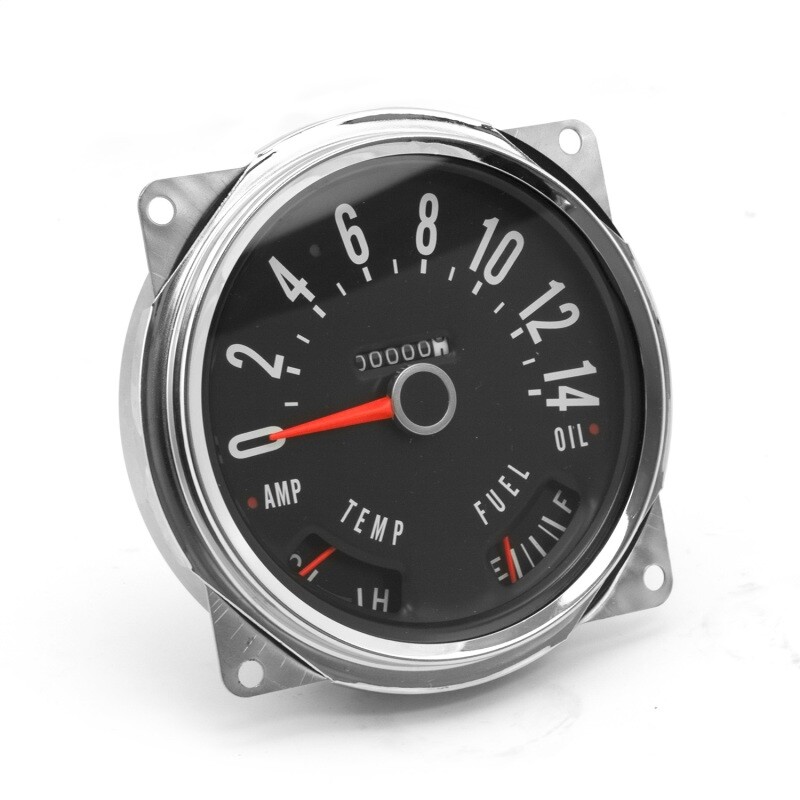 Omix-Ada 17205.02 Speedometer Assembly for 1955-1979 Jeep CJ5/CJ6/CJ3B/CJ7