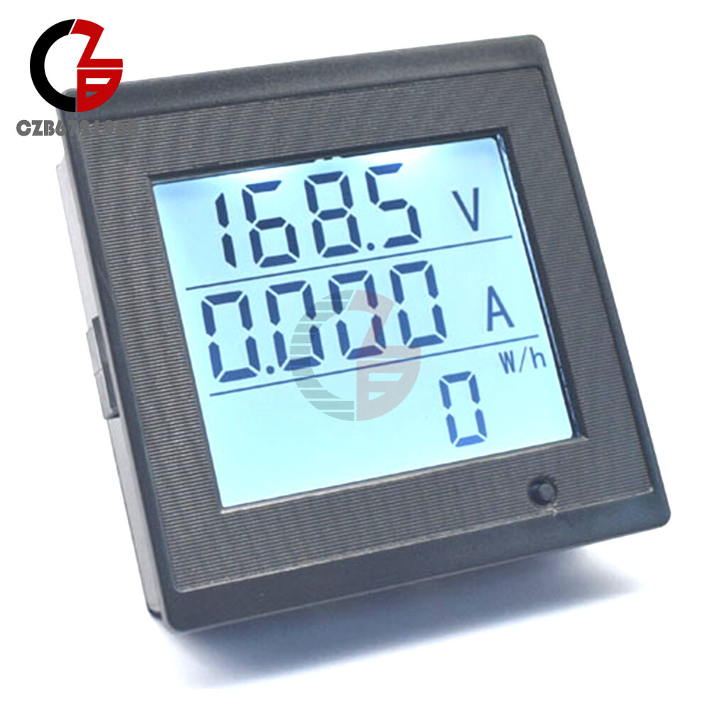 DC6-200V 20A Digital Voltmeter Ammeter Voltage Amp Current Meter Power Tester
