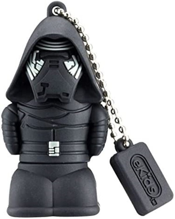 eKids USB 2.0 Character Flash Drive, 16GB, Kylo Ren, LYU-16V7.FXV6
