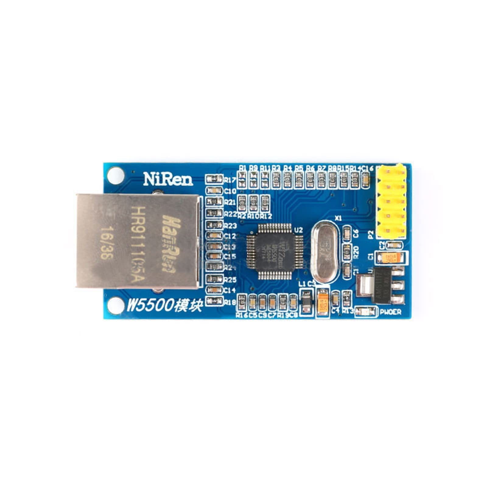 2 PCS W5500 Ethernet Network Module SPI Interface TCP IP Protocol 3.3V 5V New