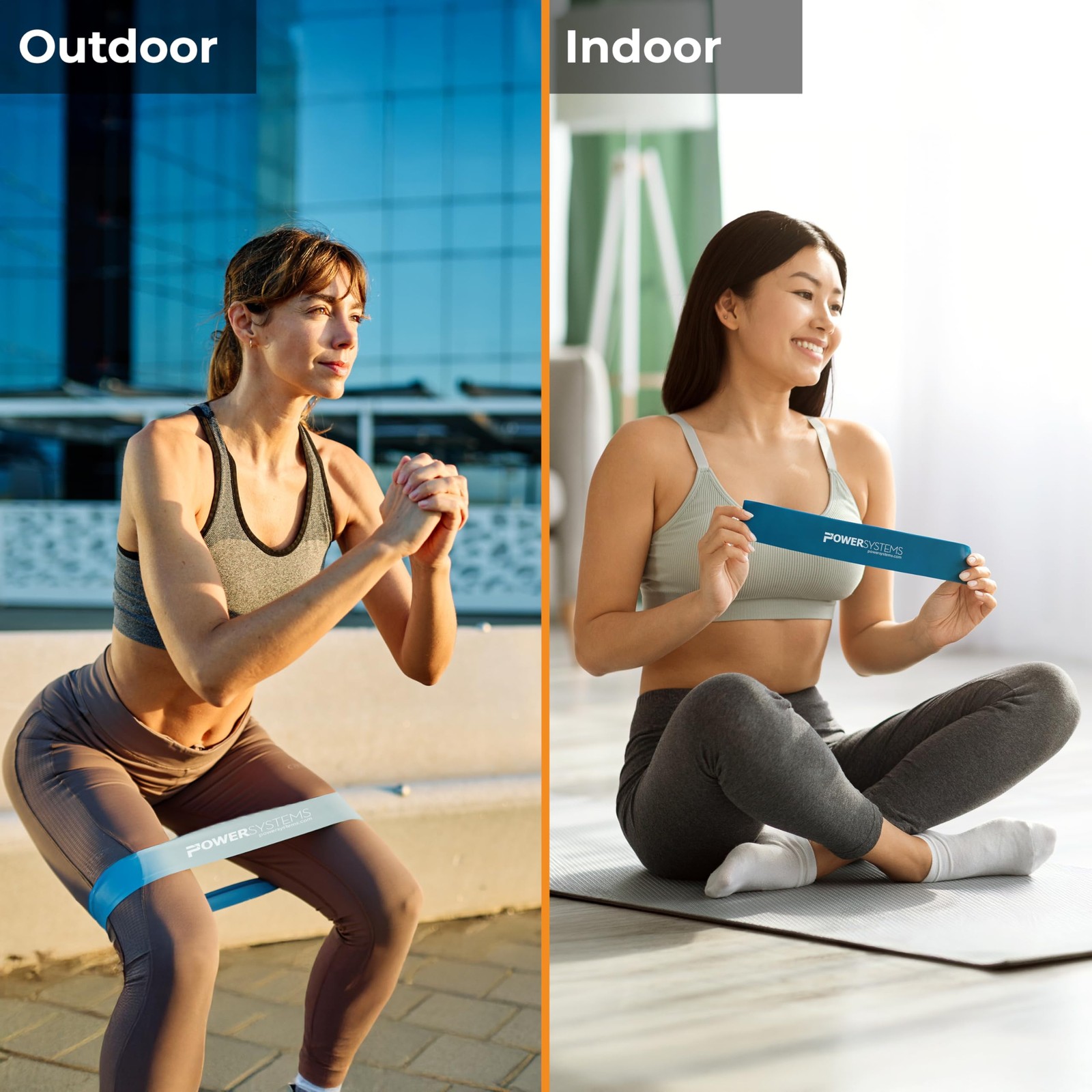 Power Systems Versa Loops, Resistance Bands for Personal Light, Lime Green