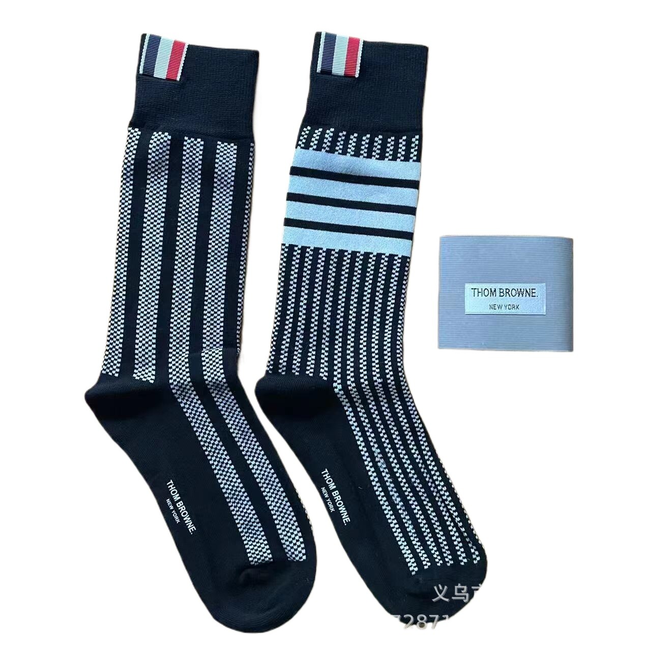 3 Pairs Mens Womens TB Crew Socks THOM Comfort Breathable Causal Athletic Socks