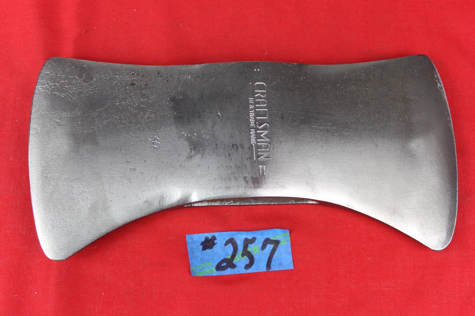 Vintage =Craftsman= 🇺🇸 (Reg Trade Mark) 3^2  Double Bit  Axe Head   3 lb 8 oz