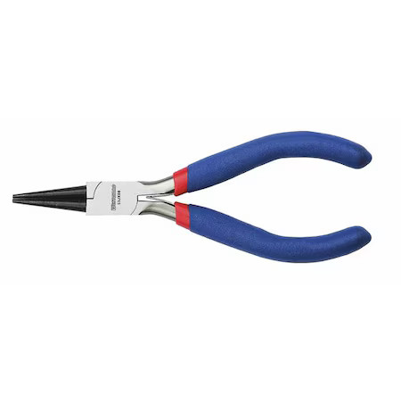 Westward 53Jx08 5 In Round Nose Plier Dipped Handle