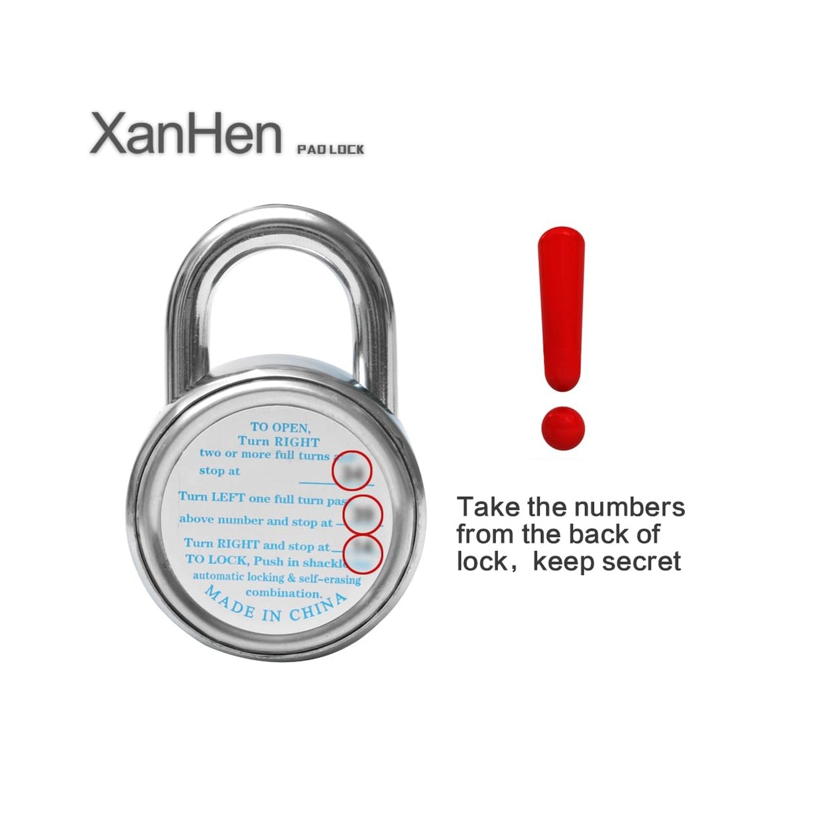 48 Pack Combination Lock Locker Lock for Gym and School Lockers Safe Combinat...