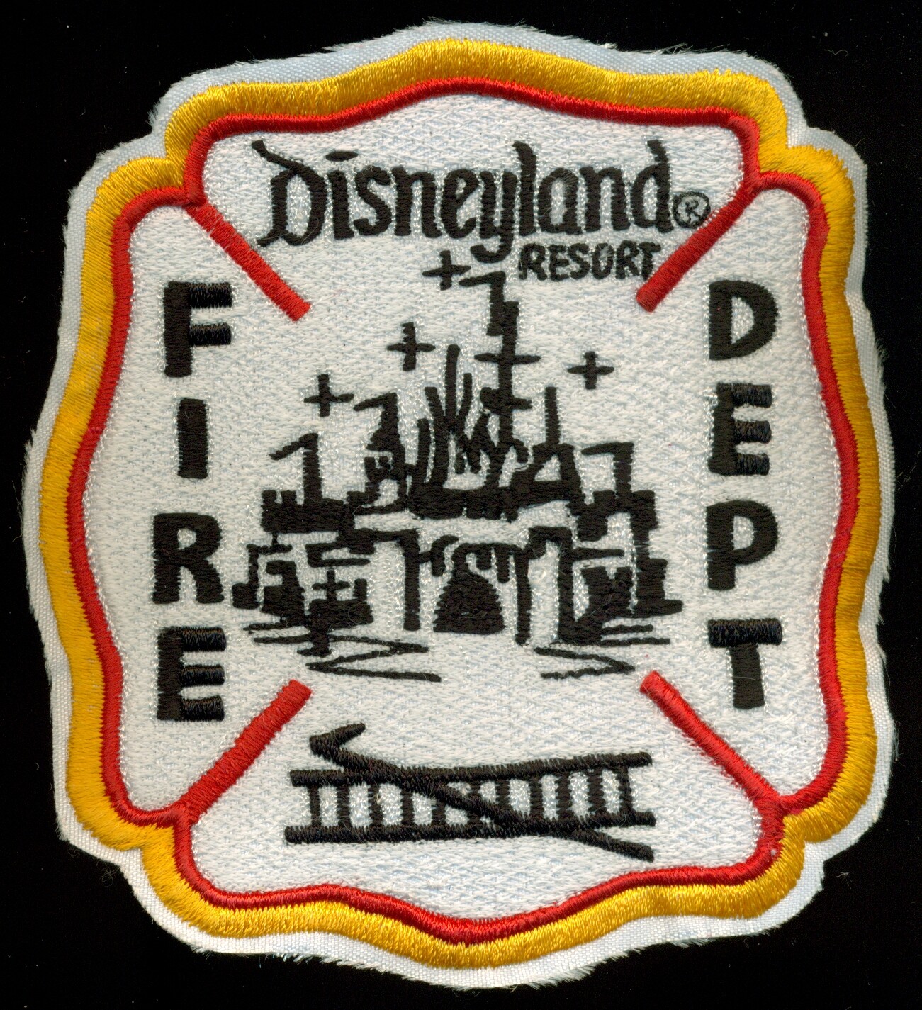Disneyland Disney California Fire Department Patch N-29