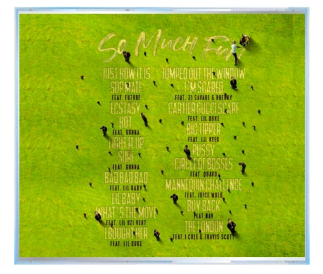Young Thug - So Much Fun - 2019 CD Custom Made Brand New