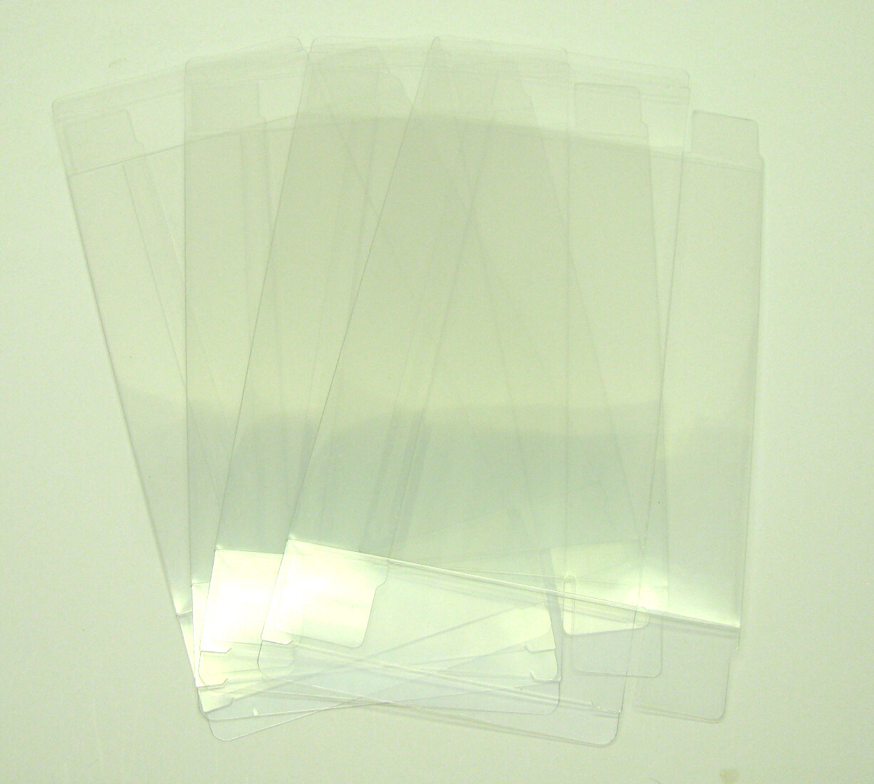 20x Nintendo Super Famicom Cib Game - Clear Plastic Protective Box Protectors