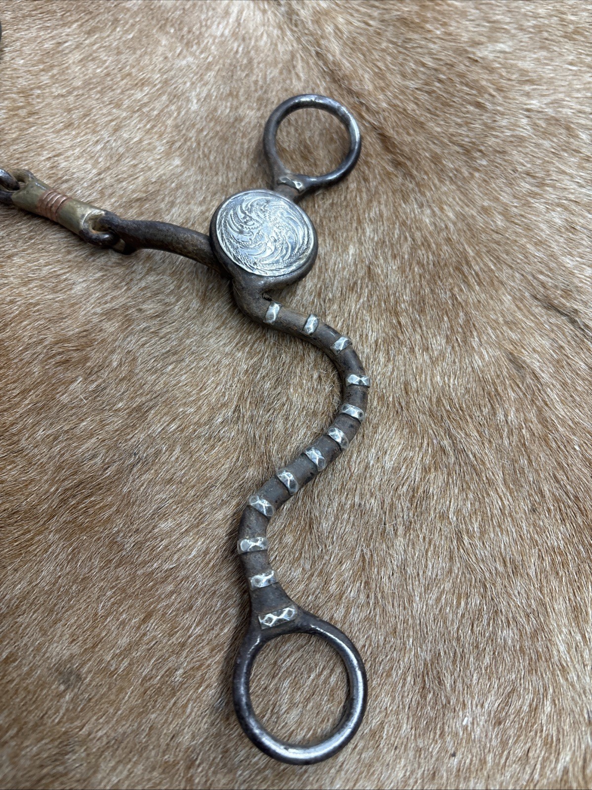 5” Older Dutton Bit With Silver Accents