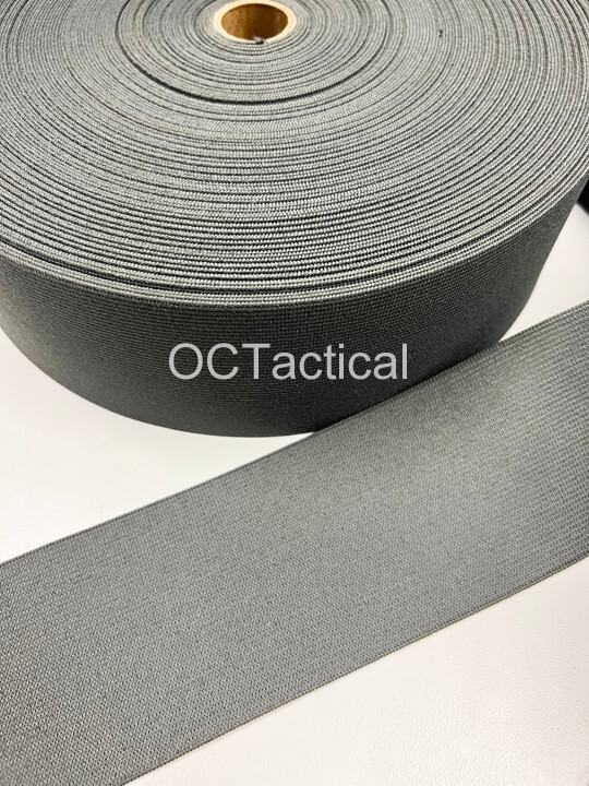 Foliage Green 3" inch Wide Milspec ELASTIC WEBBING  ( 5 YARDS )